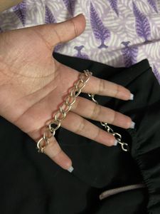 Black Chain Strap Mini Dress