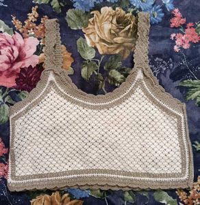 Boho Crochet Floral Tank Top