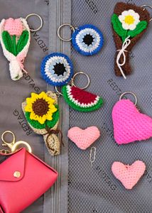 Handmade Crochet Keychain select 1 #199