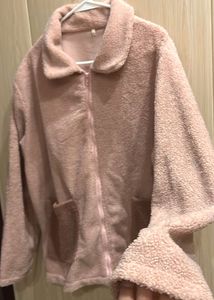Cozy Pink Fleece Jacket