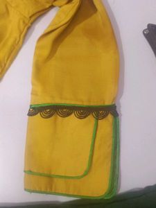 green pent dupatta with two diginer top