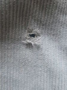 Greenish grey Corduroy Pants / capris
