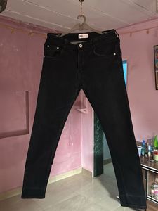 Zara Black Denim Jeans