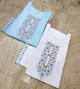 Combo Of 2 Cotton Kurtas