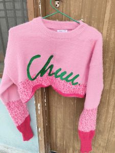 Pink 'Chew' Sweater
