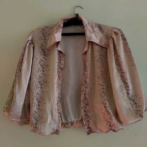 Golden Patterned Blouse