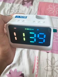 Xech Digital Alarm Clock with Bluetooth speake