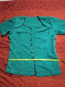 Vintage Green Skirt Suit