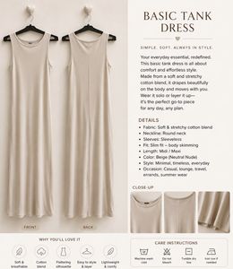 Basic Tank Dress
