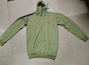 Comfortable Light Green Hoodie
