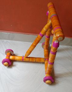 Traditional Wooden Walker ( Detachable )