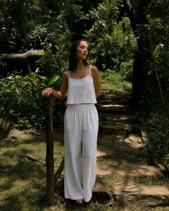 Pinteresty Summer Linen Co-ord Set
