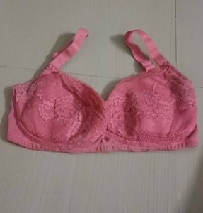 Pretty Pink Lace Bra