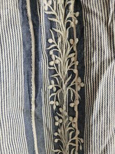 Chic Blue Striped Maxi Dress