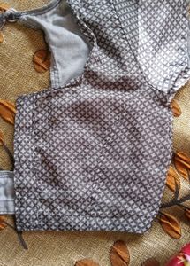 Backless Blouse