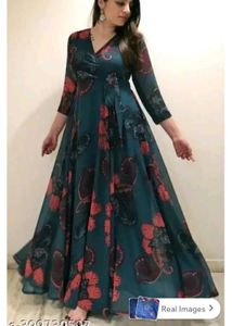 blue new gown