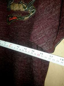 Men's Purple Marled Polo Shirt