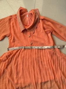 Beautiful Orange Kurta Set