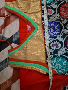 Vibrant Orange Lehenga Choli