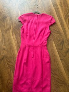 Vibrant Pink Cap Sleeve Dress