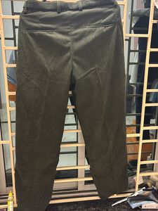 Snitch Korean Olive Pleated Corduroy Pants