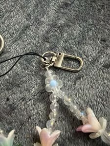 Cute Beaded Charms bag charm/Phone Charm set of 2