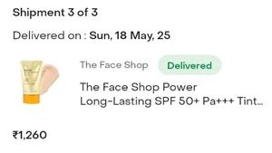 The Face Shop Tinted Sun Cream 50 ml