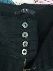 Stylish Black Denim Shorts