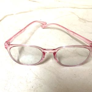 Cute Pink Blue Light Glasses