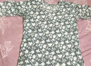 Set of 3 Printed Cotton Kurtis