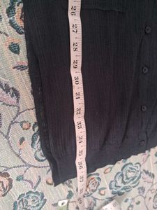 Long Black Cardigan