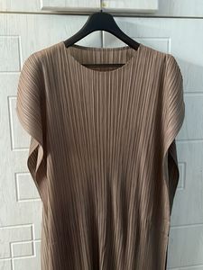 🧉✨Premium quality Strechable brown maxi