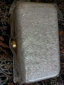 Silver Clutch Bag