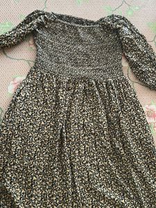 Floral Print Midi Dress