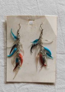 Unique Dangle Earrings with Charms