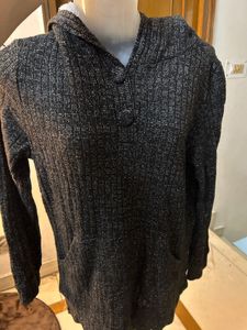 Stylish Knit Hoodie