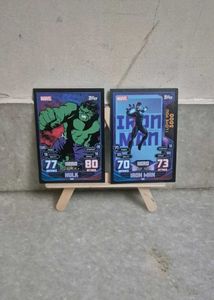 Bunch of 9 Hero attax cards
