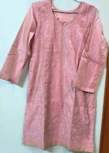 Blush Pink Embroidered 3-Piece Ethnic Suit Set