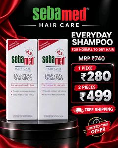Sebamed Everyday Shampoo - 2 Piece