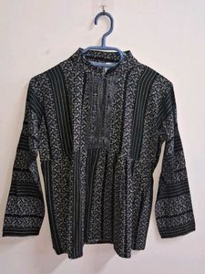 Black Short Kurti