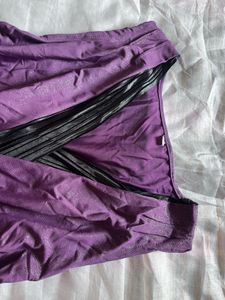 Elegant Purple Party Dress