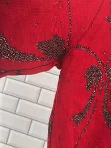 Red Blouse Woolen