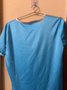 blue T-shirt or jersey
