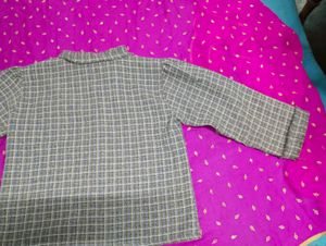 Classic Checked Ethnic Jacket