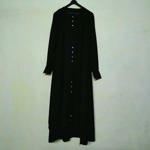 Elegant Black Abaya Style Gown