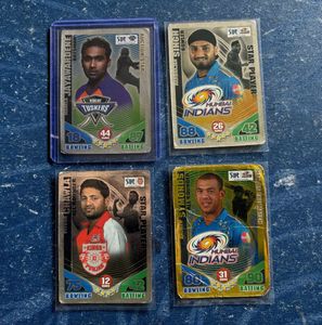 Cricket Attax 2011 Cards