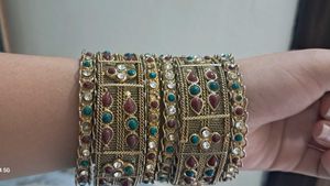 Intricate Embellished Bangle
