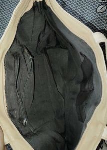 Striped Canvas Tote Bag