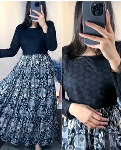 Elegant Black Ethnic Gown