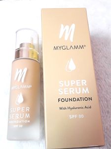 MyGlamm Super Serum Foundation - 302W Wheat, 33 gm